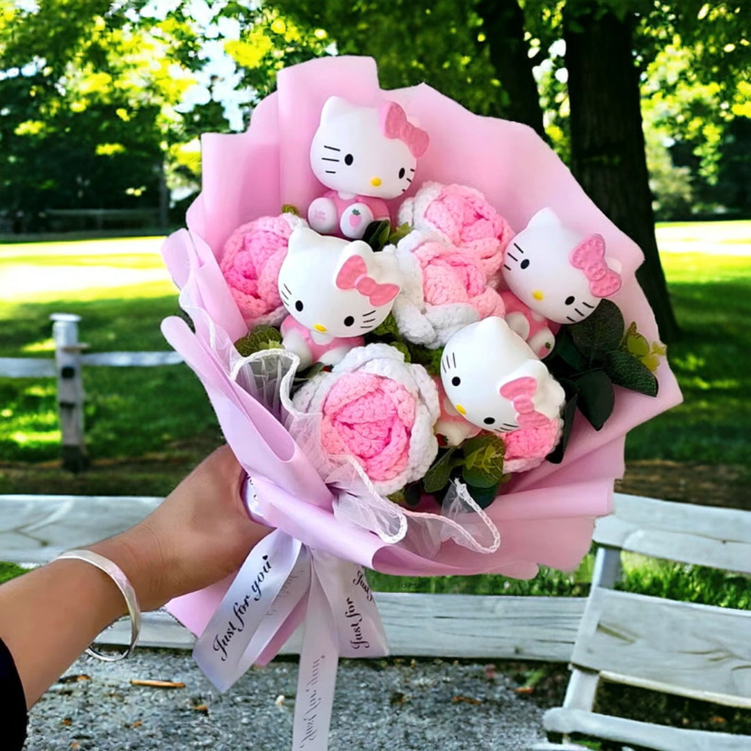 Niedlicher Blumenstrauß mit verspieltem Charakter