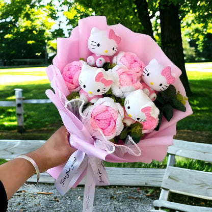 Niedlicher Blumenstrauß mit verspieltem Charakter