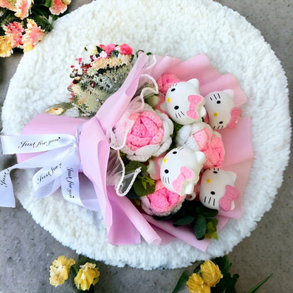 Niedlicher Blumenstrauß mit verspieltem Charakter