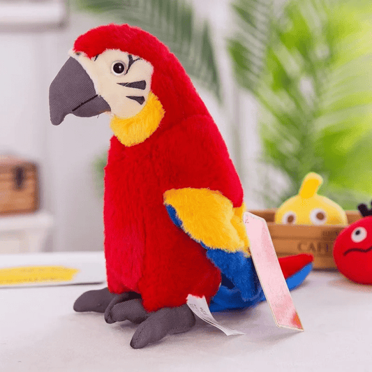 KletsVoxia Pratende Papegaai Knuffel - KidsKorner