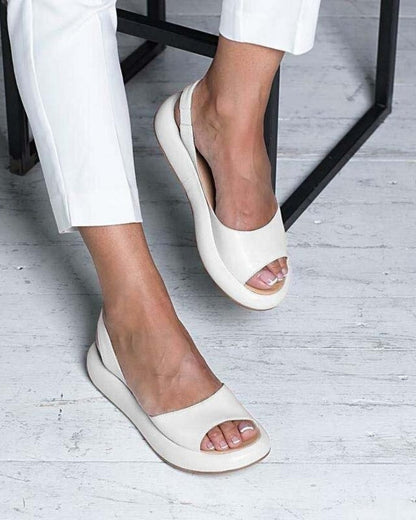 Solvienne - Womens Comfort Footbed Sandals Open Toe