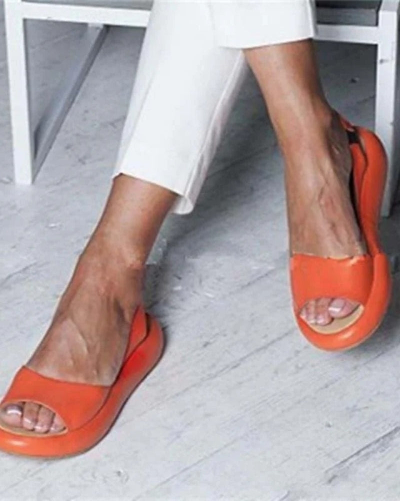 Solvienne - Womens Comfort Footbed Sandals Open Toe