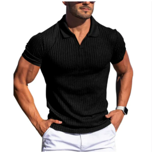 Konrad | Herren Poloshirt Mit Struktur Für Sommer