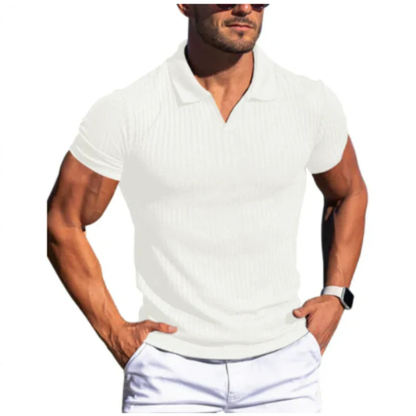 Konrad | Herren Poloshirt Mit Struktur Für Sommer