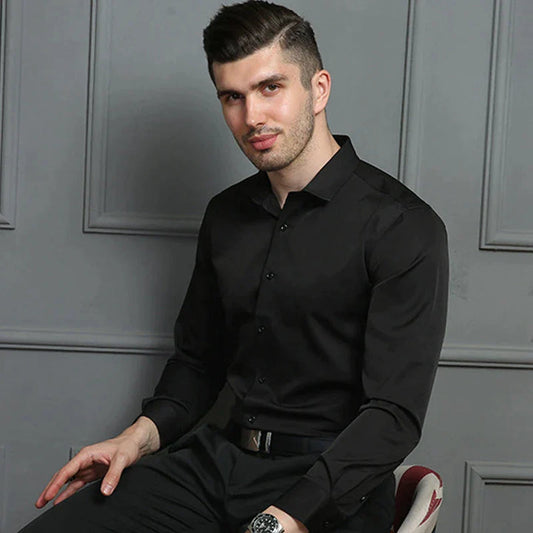 Koszulka Stretch Comfort - Lucas-Biały-S-Trend Polska