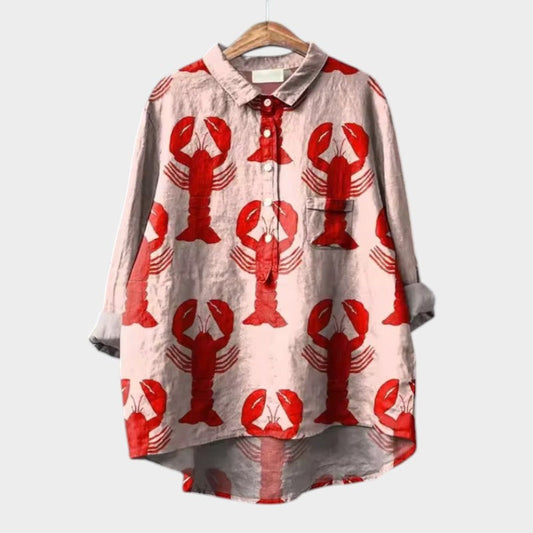 Krabben | Blusa con estampados florales
