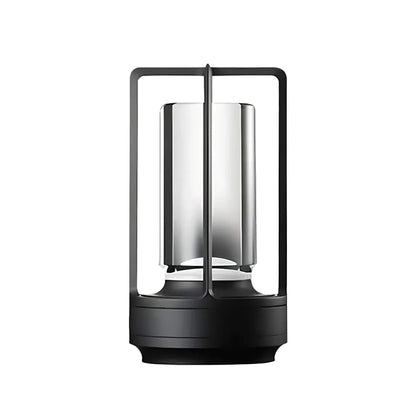 Kristall-Laterne: Elegante Tischlampe Mit Dimmer Und Touch-Technologie Schwarz