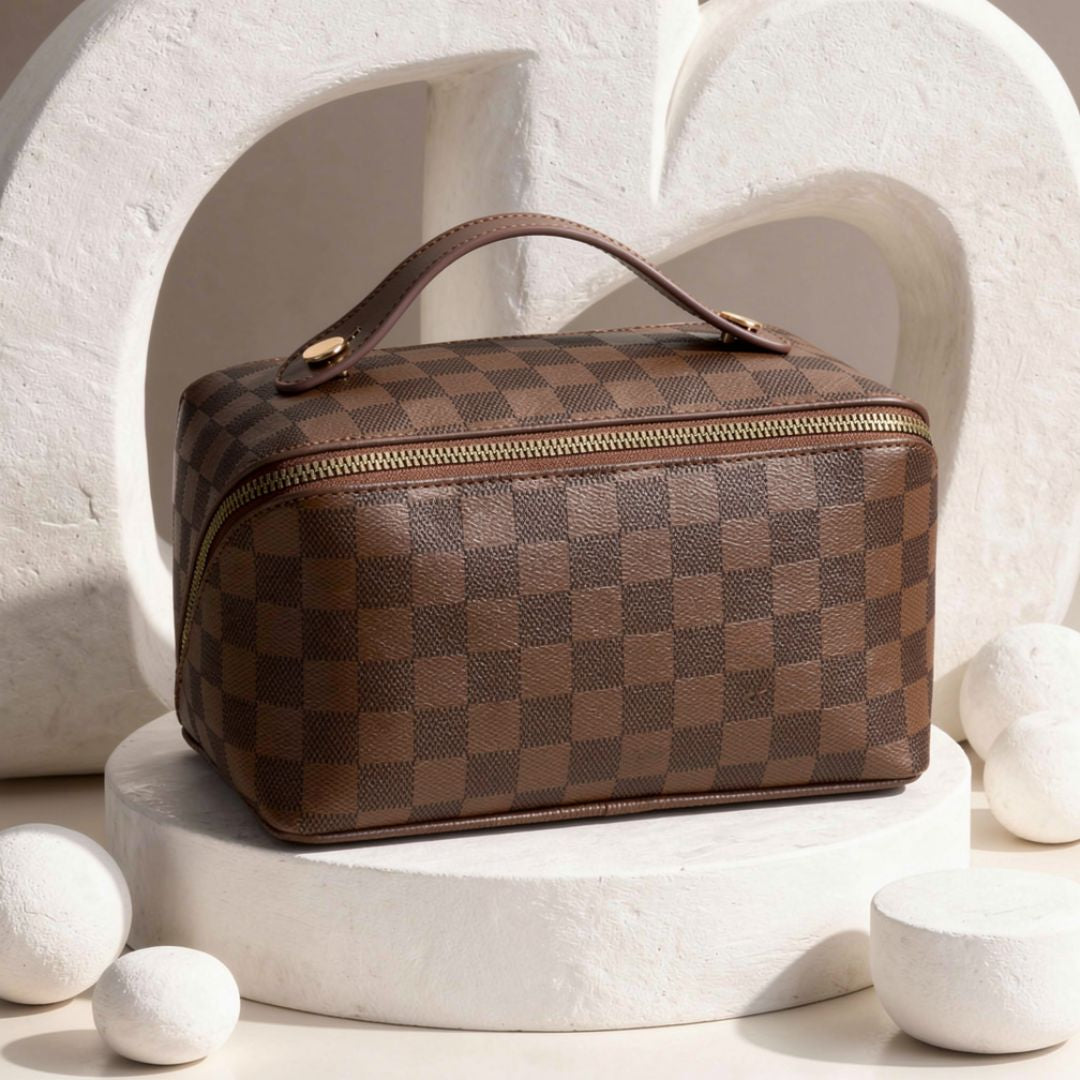 Kulturbeutel für Damen & Herren | Kulturtasche mit Luxusdesign | Waschbeutel | Washiq