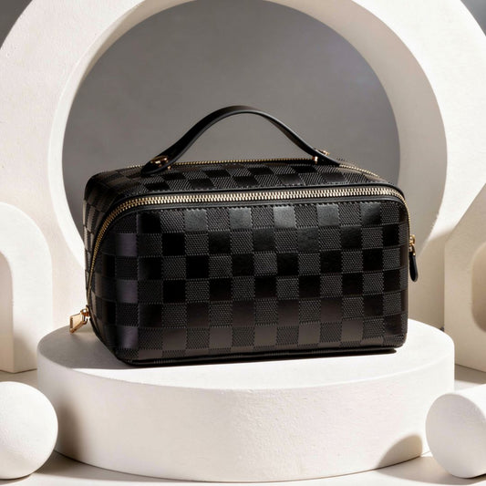 Kulturbeutel für Damen & Herren | Kulturtasche mit Luxusdesign | Waschbeutel | Washiq