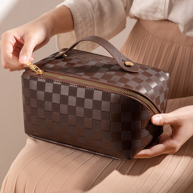 Kulturbeutel für Damen & Herren | Kulturtasche mit Luxusdesign | Waschbeutel | Washiq