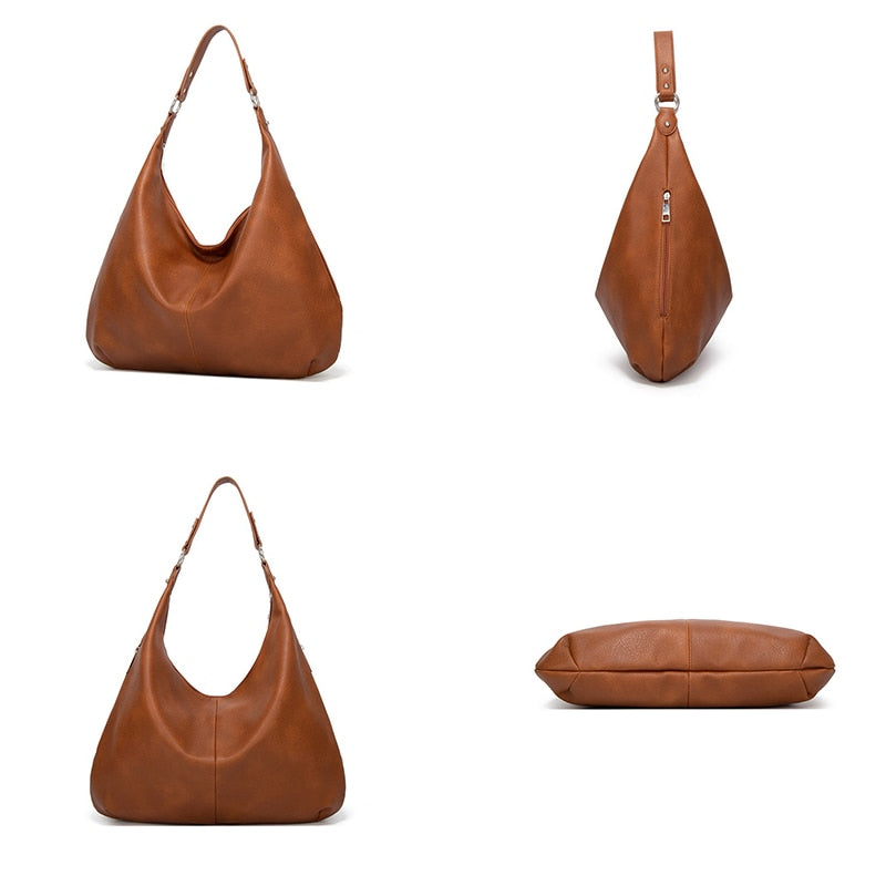 Ladies Shoulder Bag - Mila-Brown-State of Style