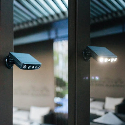 Solar outdoor light with motion sensor – Lumina