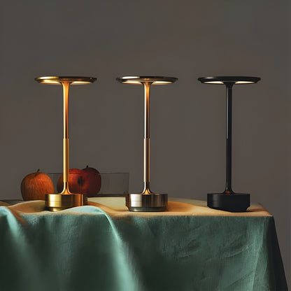 Lampe für Wohnzimmer | kabellose Tischlampe | Tischleuchte mit Akku | LumaViva
