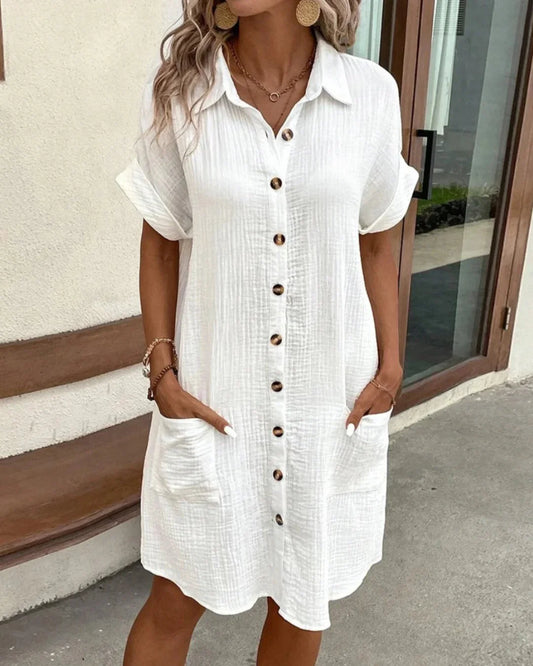 ÉLOISE | Elegante Vestido de Verano con Cuello en V