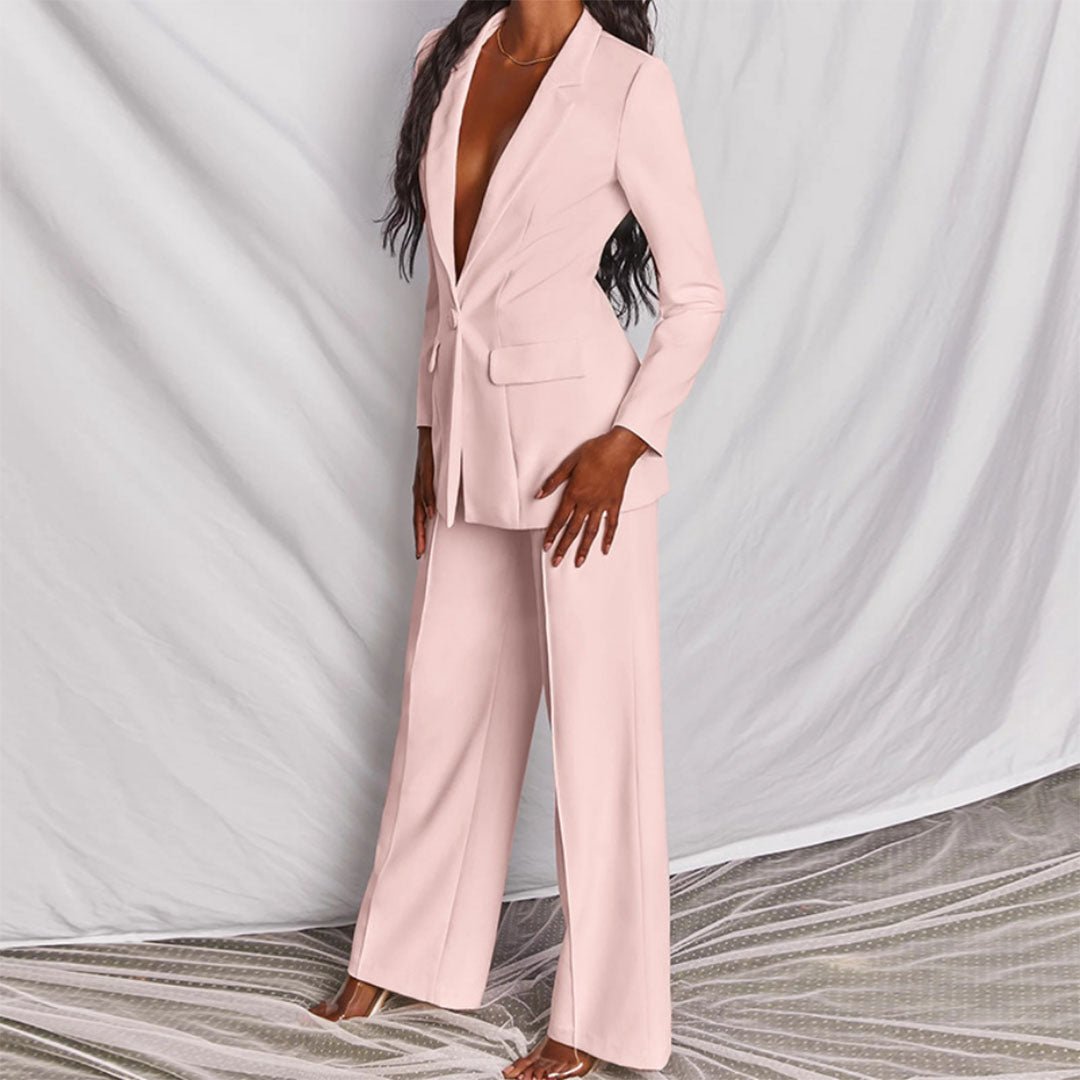 Lara | Elegante Blazer e Conjunto de Calças - Ines Braga
