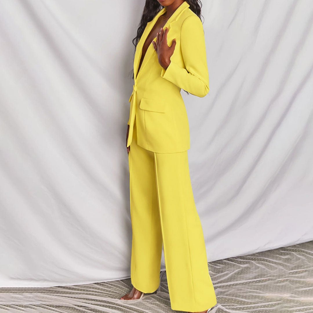 Lara | Elegante Blazer e Conjunto de Calças - Ines Braga
