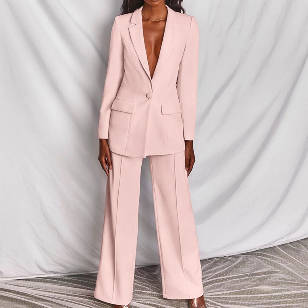 Lara | Elegante Blazer e Conjunto de Calças - Ines Braga