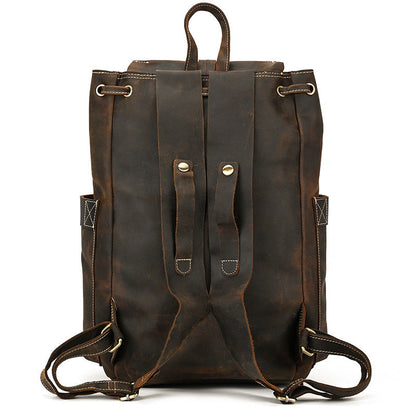 Damen Leder Rucksack 20L Kalyra – Vintage Backpack aus Echtleder