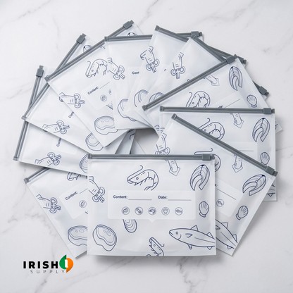 FREEZEFRESH Reusable Anti-Spoilage Food Storage Bag (10 pieces)