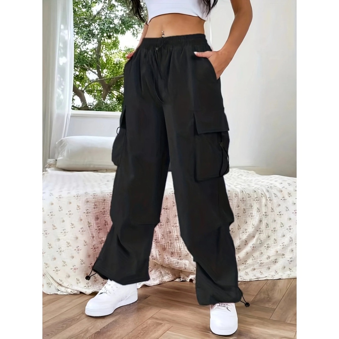 Larissa | Damen Cargohose Sommer Bequeme Hose Trend Modern