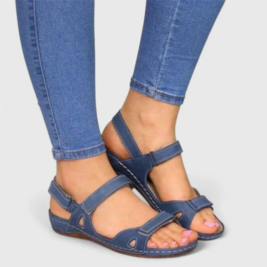 Lauren | Damen Komfort Sandalen Riemen Orthopädisch