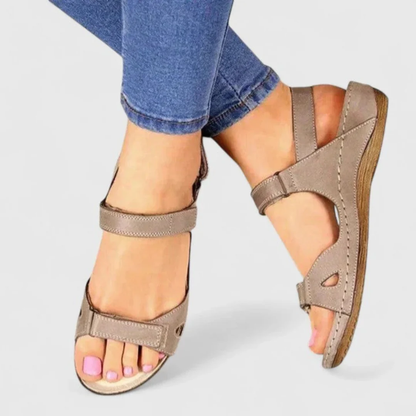 Lauren | Damen Komfort Sandalen Riemen Orthopädisch