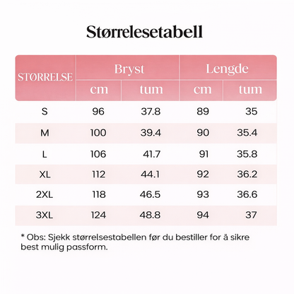en elegant lagerklänning