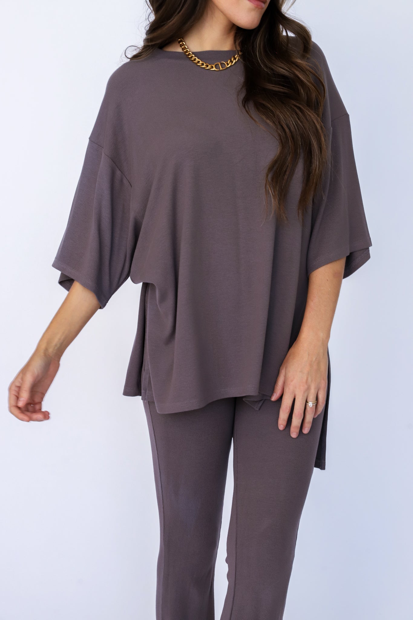 Lazy Sunday Two Piece Pants Set