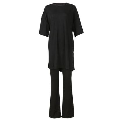 Lazy Sunday Two Piece Pants Set