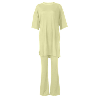 Lazy Sunday Two Piece Pants Set