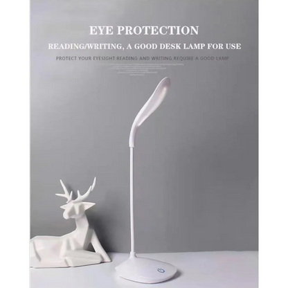 Led With Flexible Gooseneck 3 Level Brightness Desktop Table Night Light Touch Lamp