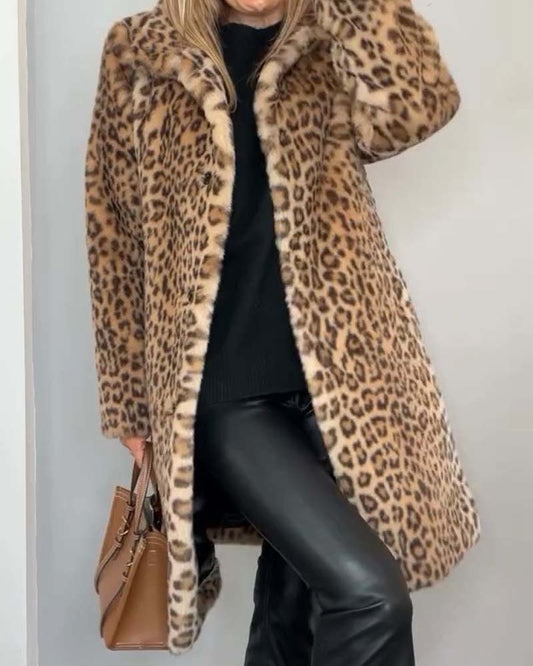 LEIA | Casaco Comprido Leopardo