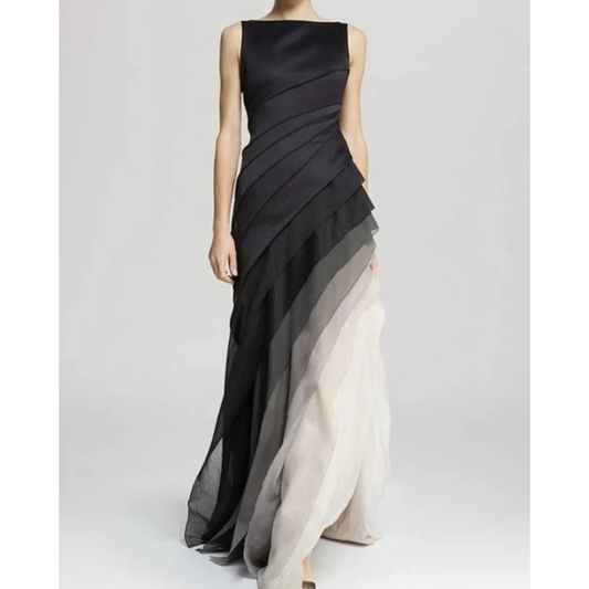 Lena | Damen Sommer Abendkleid Maxi