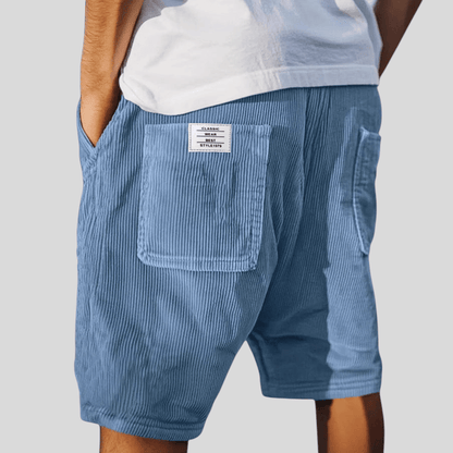 Lenoir | Elegantne sametist lühike püksid