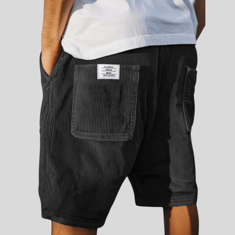 Lenoir | Elegantne sametist lühike püksid
