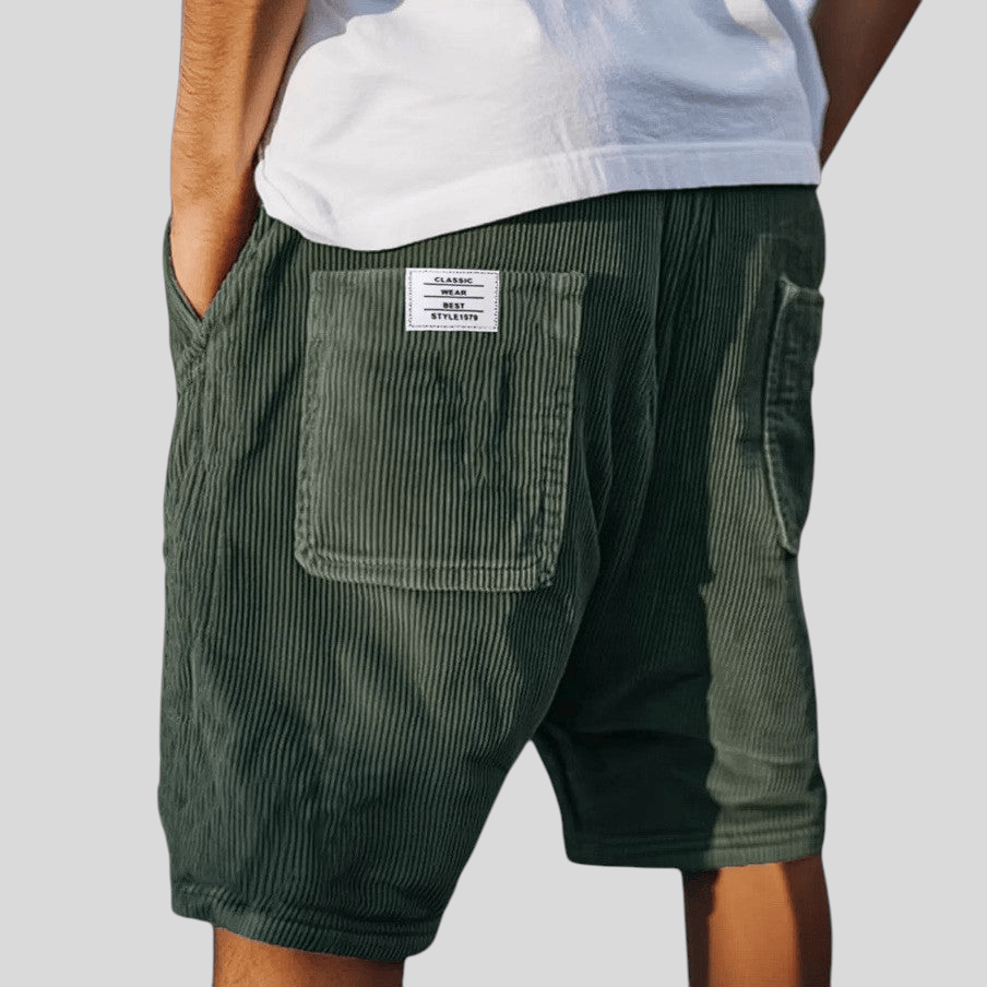 Lenoir | Elegantne sametist lühike püksid