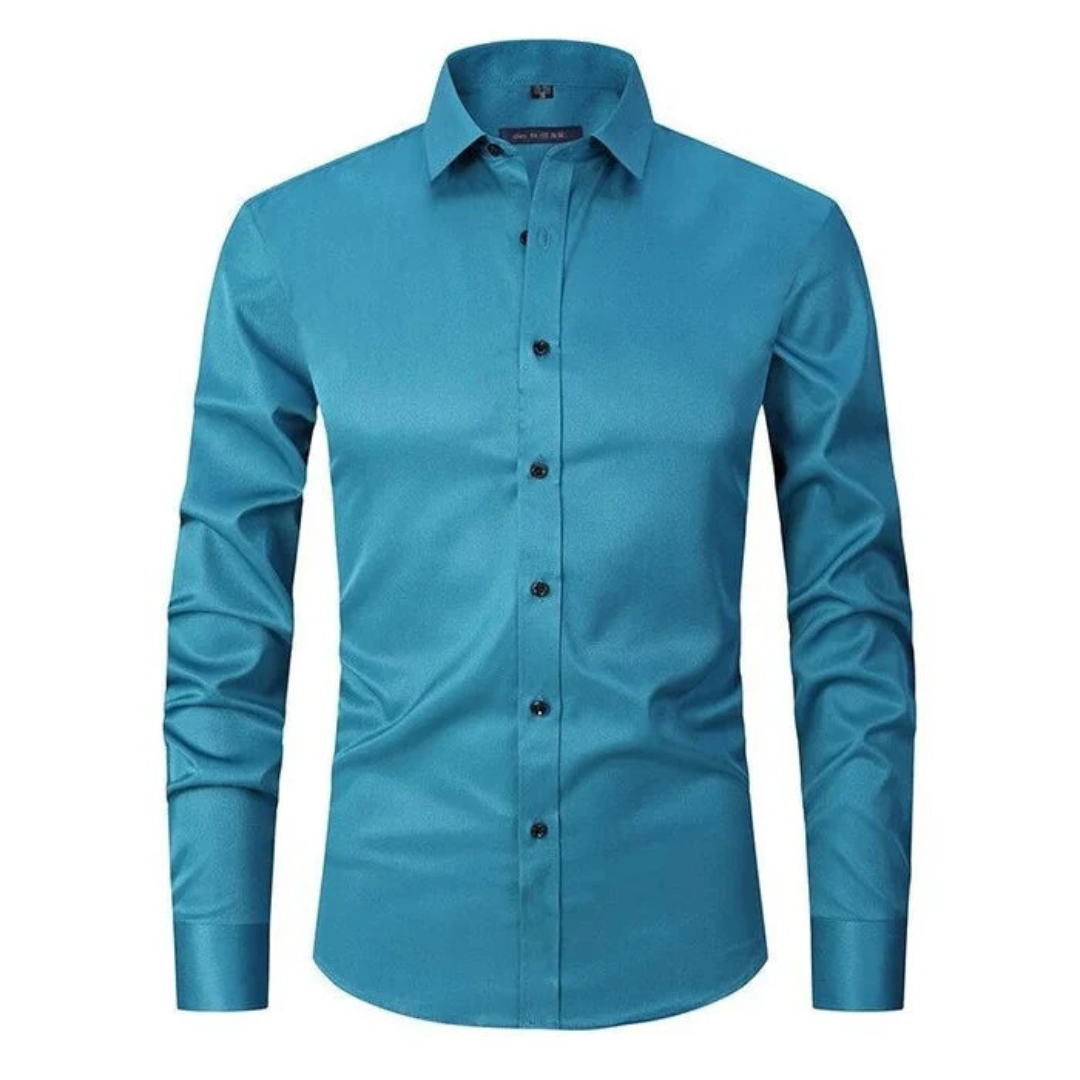 Leon | Herren Hemd Slim Fit Mit Stretch