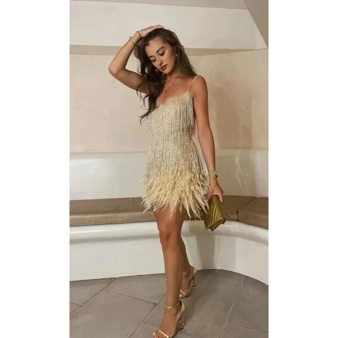 Leonie | Damen Festliches Cocktailkleid Mini