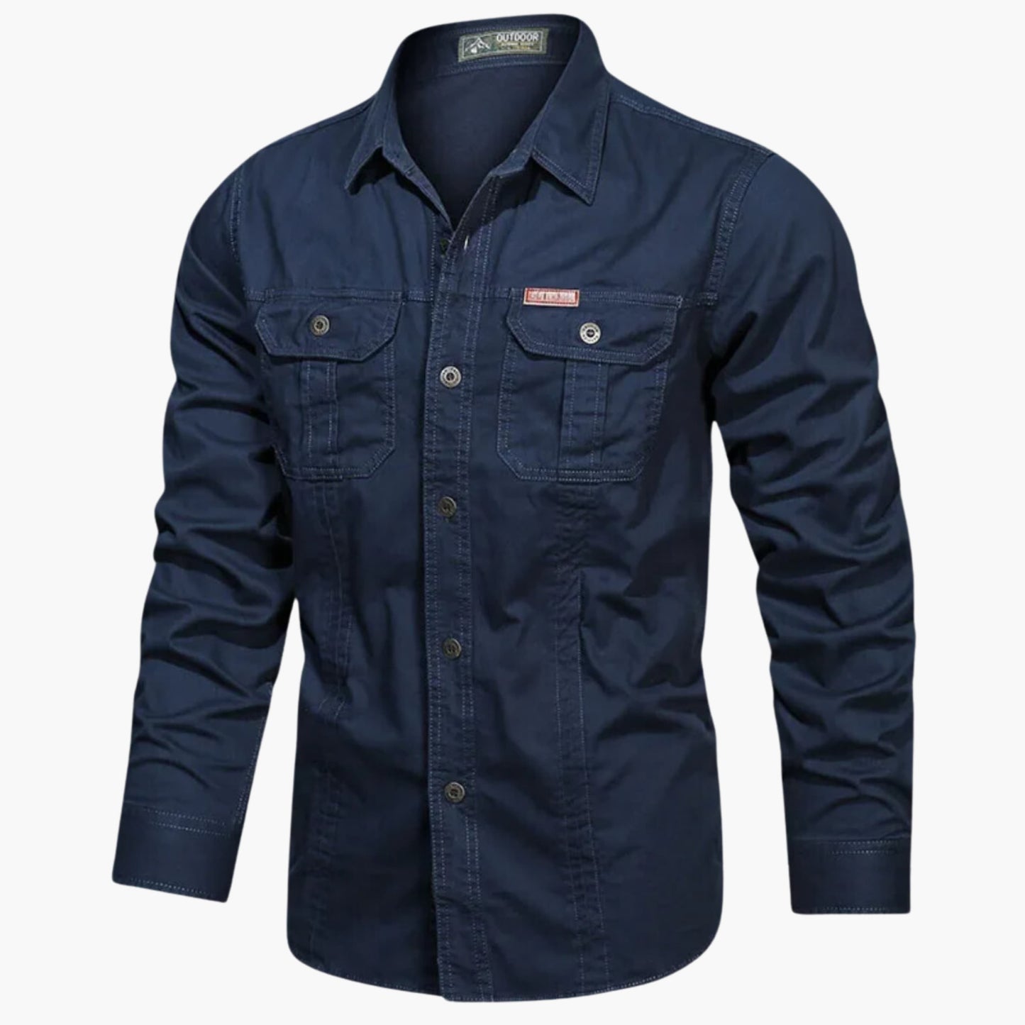Simon | Utility Pocket Button Up Shirt