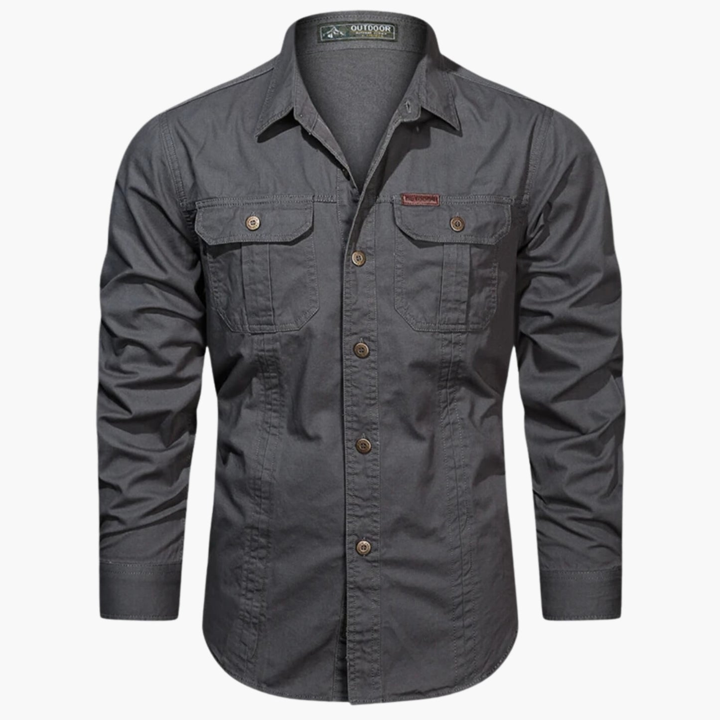 Simon | Utility Pocket Button Up Shirt