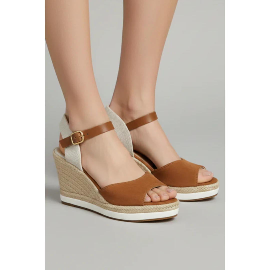 Lora | Damen Espadrille Sandalen Für Alltag