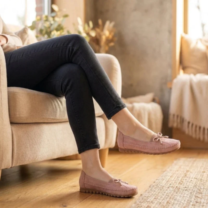 Lorelei | Damen Klassische Loafer Schuhe Perforiert