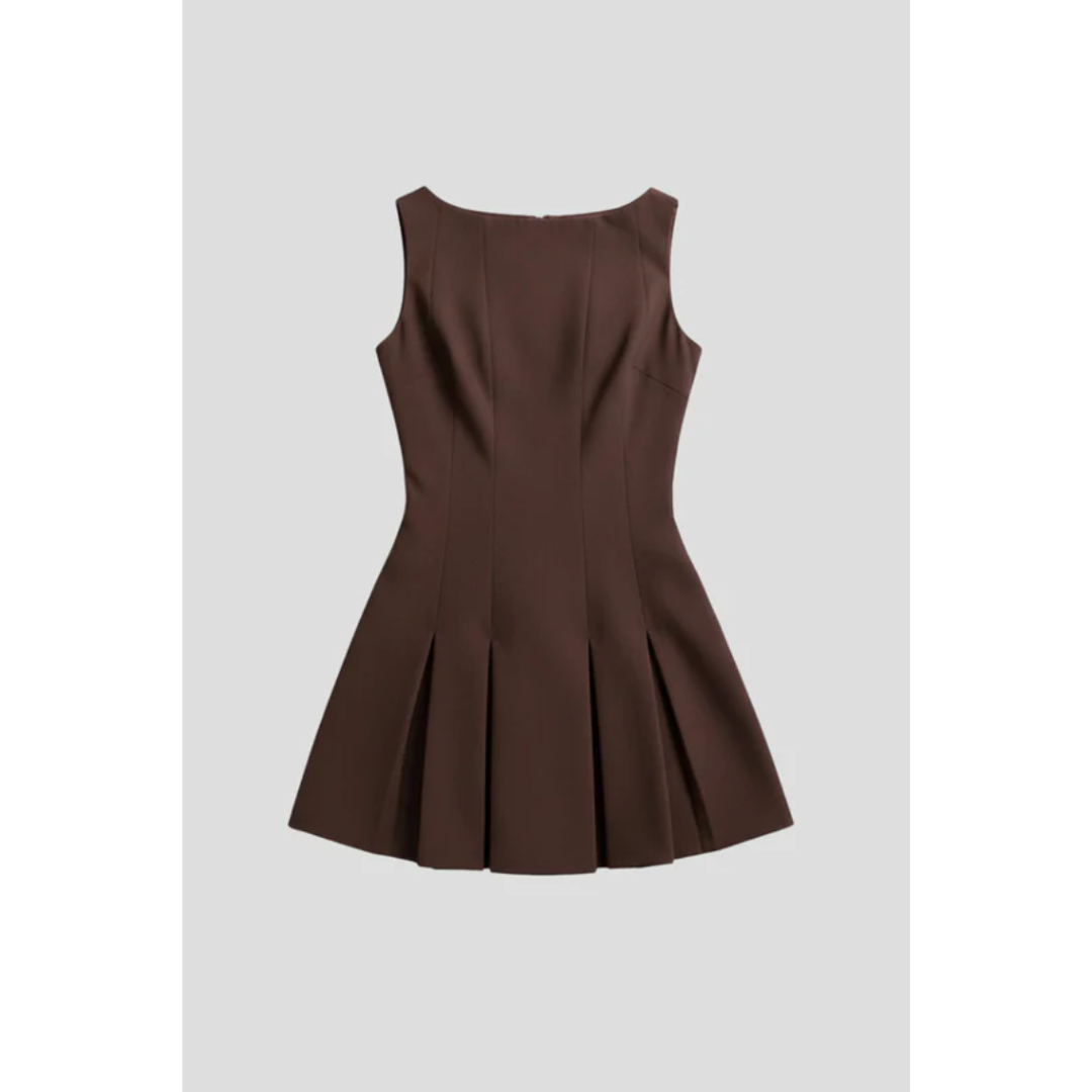 Lorena | Damen Kleid Mini Schlicht
