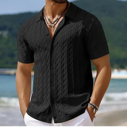 Lorenz | Herren Poloshirt Für Sommer Mit Knopfleiste