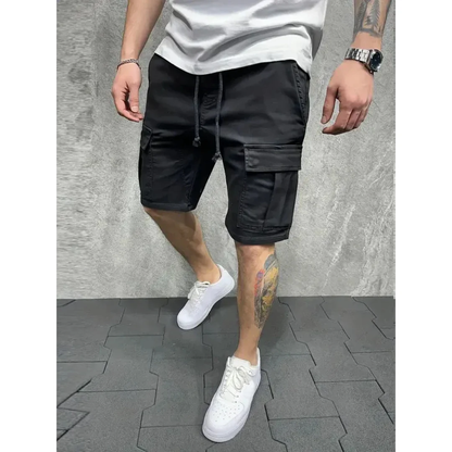 Lothar | Herren Cargo Shorts Für Strand Mit Kordelzug
