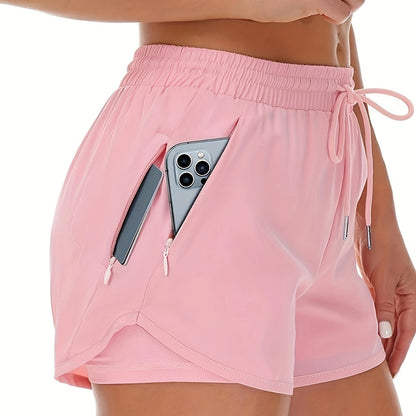 Lotte | Bequemer sportlicher 2-in-1 Damen-Short mit praktischen Taschen