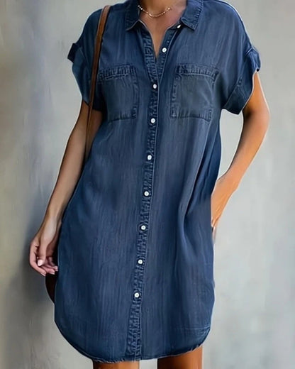 Luftiges Vintage Sommerkleid für Damen | Midi