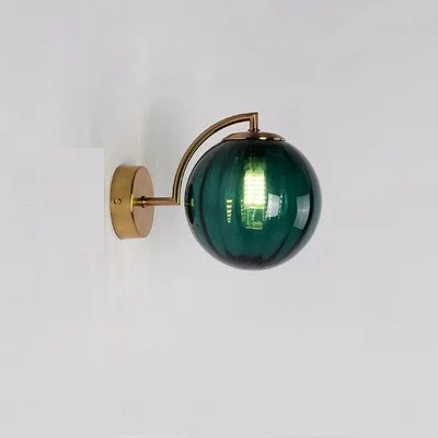 Luksusowa nowoczesna lampa ścienna ze szkła - CrystalGlow