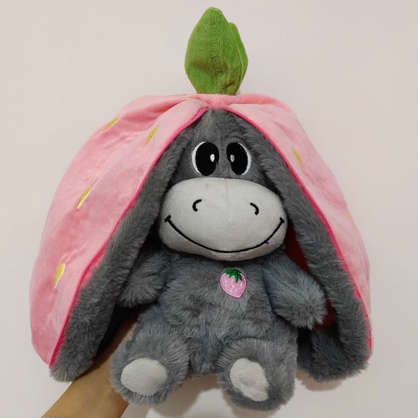 LumiDream Cozy Glow Bunny Plush - bunny plush displayed with warm ambient night light glow