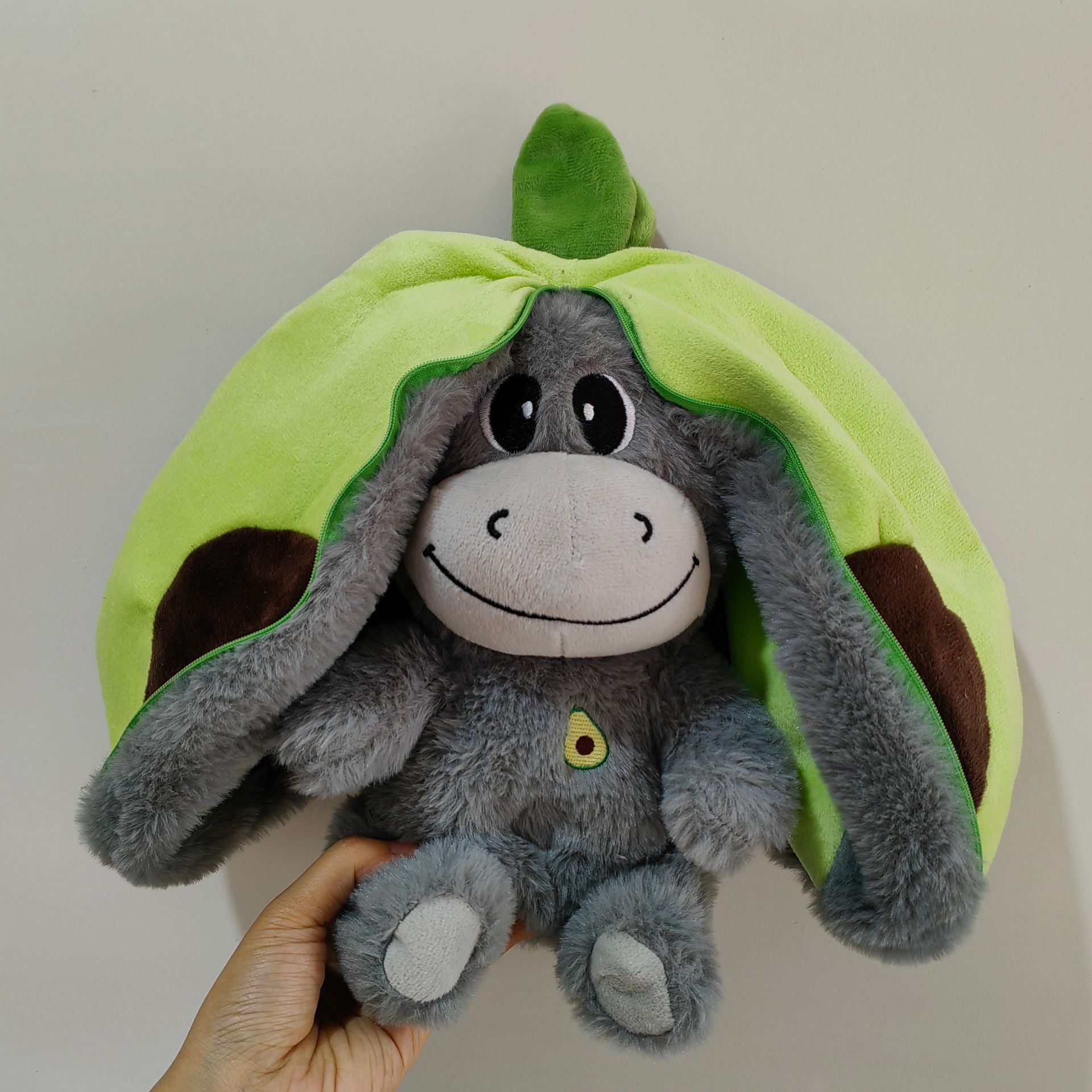 LumiDream Cozy Glow Bunny Plush - close-up of soft plush fabric and glowing belly detail